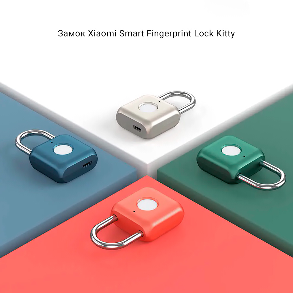 Замок Xiaomi Smart Fingerprint Lock Kitty
