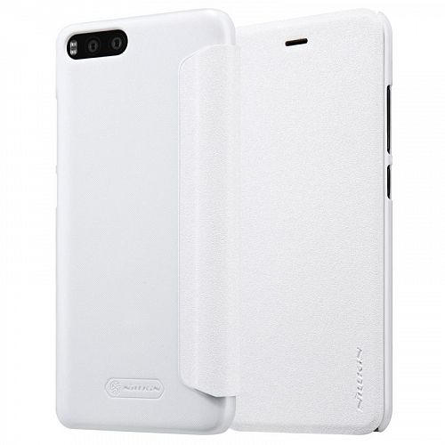 Чехол-книжка Nilkin Sparkle White для Xiaomi Mi6 (Белый) — фото