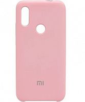 Силиконовый чехол Silicone Cover для Xiaomi Redmi Note 7 (Розовый) — фото