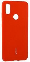 Каучуковый чехол Cherry Black для Xiaomi Mi 8 (Красный) — фото