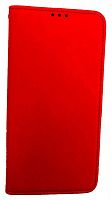 Чехол-книжка с магнитом для Xiaomi Redmi Note 8 (Красный) — фото